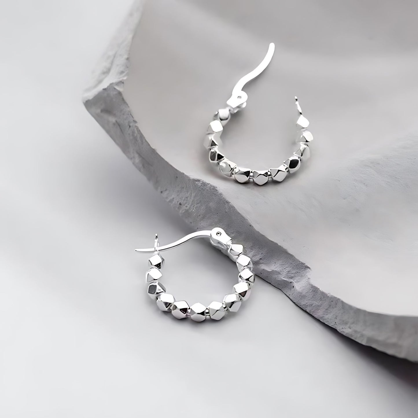 OHRRINGE MOONLIGHT Silber