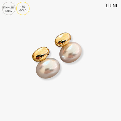 OHRRINGE PEARL CREOLEN BASICS