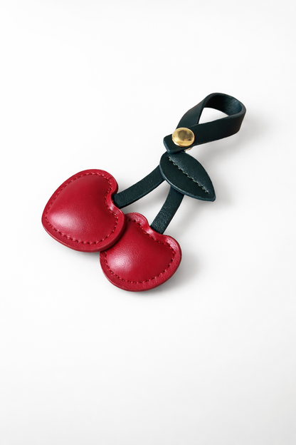 Kirschen Taschenanhänger - Bag Charm für Handtaschen