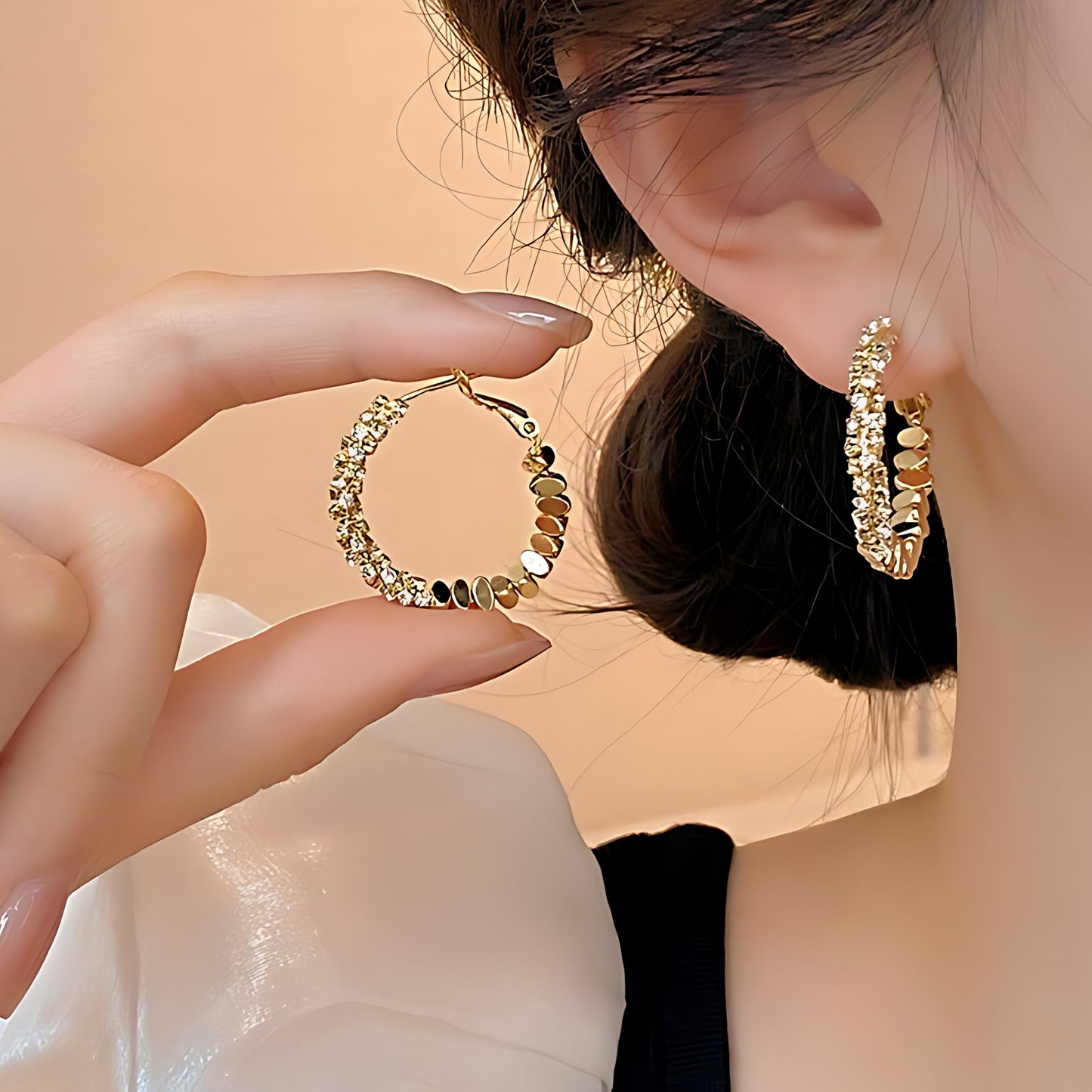 OHRRINGE ZIRKON HOOPS