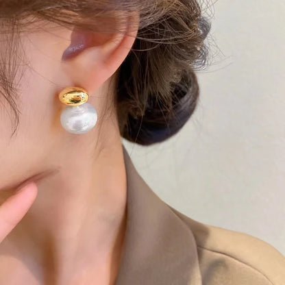OHRRINGE PEARL CREOLEN BASICS