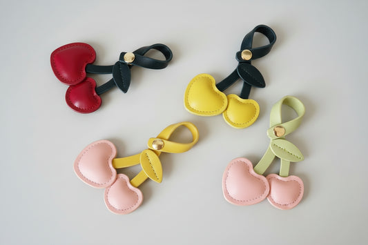 Kirschen Taschenanhänger - Bag Charm für Handtaschen