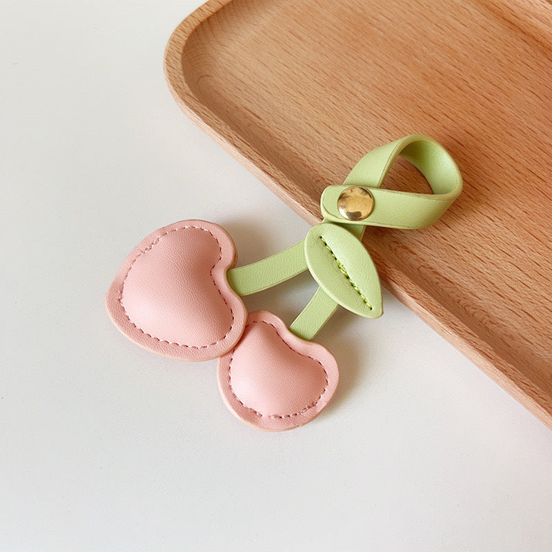 Kirschen Taschenanhänger - Bag Charm für Handtaschen